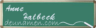 Anne Halbeck Visitenkarte